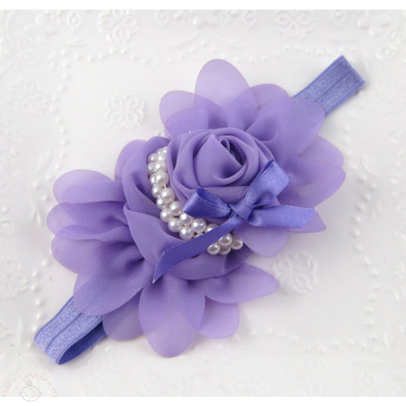 purple_rose_pearl_chiffon_headband