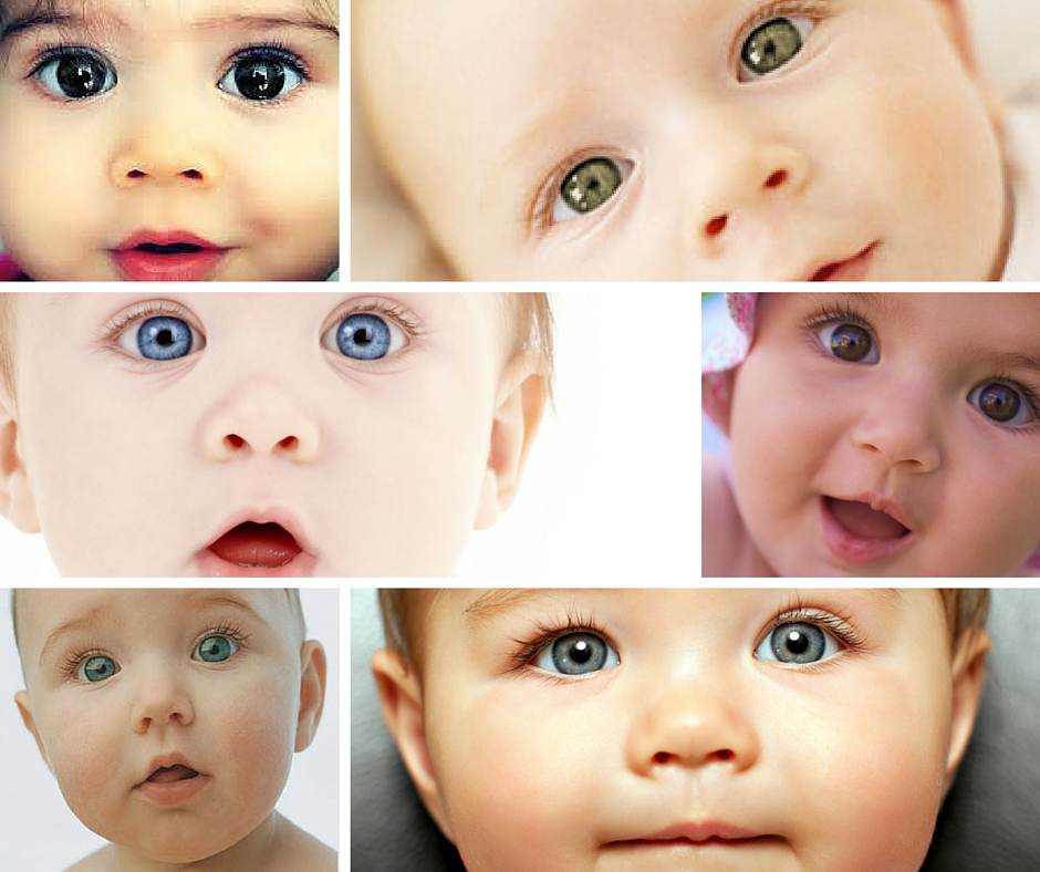 eye color of a baby