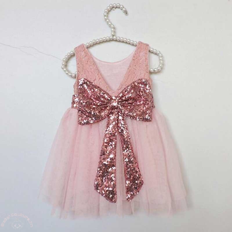pink-sequin-bow-back-lovely-party-dress