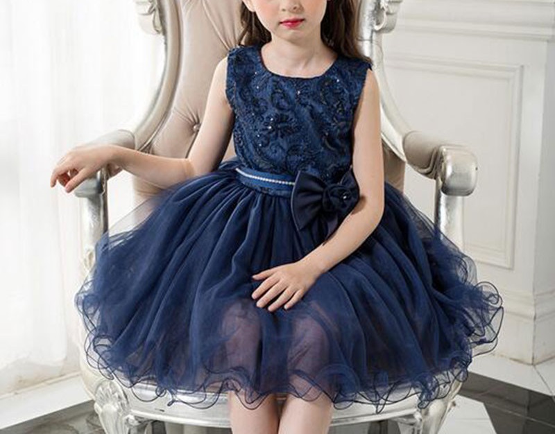 blue-sequin-love-bow-style-kids-dress