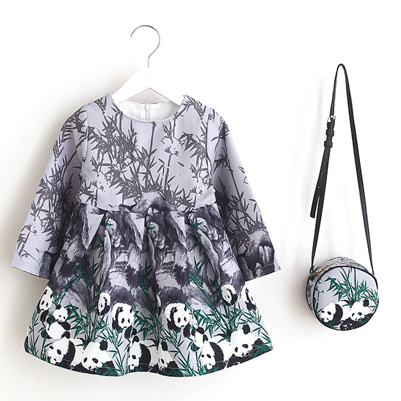 grey-cute-panda-kids-dress-with-bag (1)