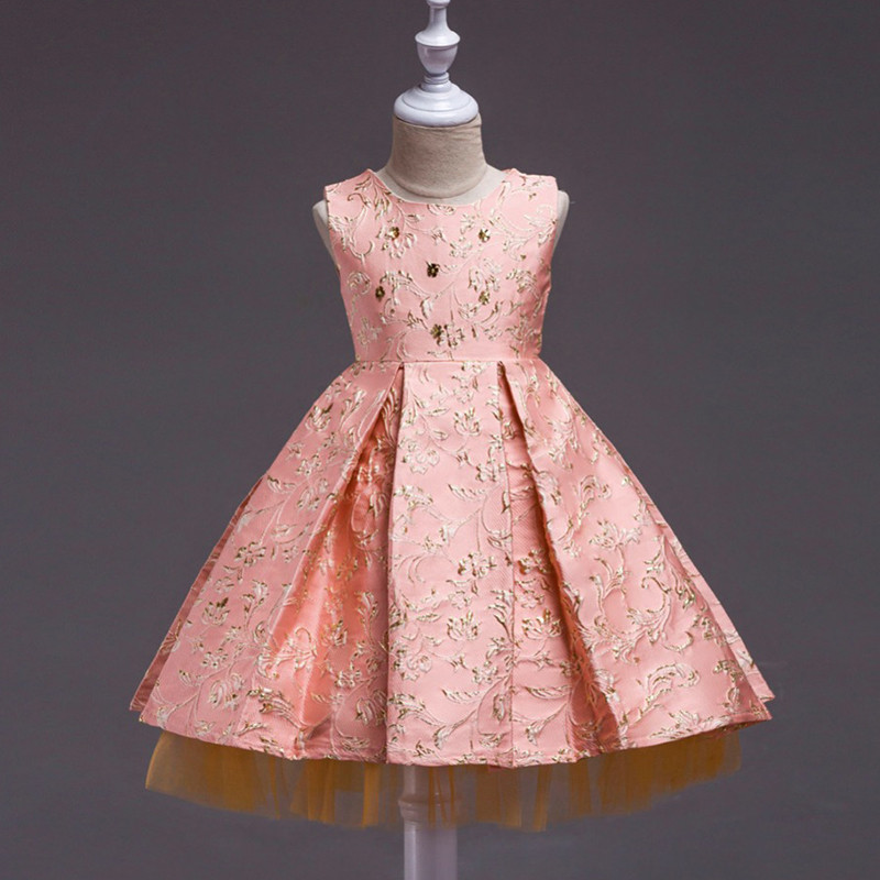 peach-_-gold-lovely-kids-party-dress