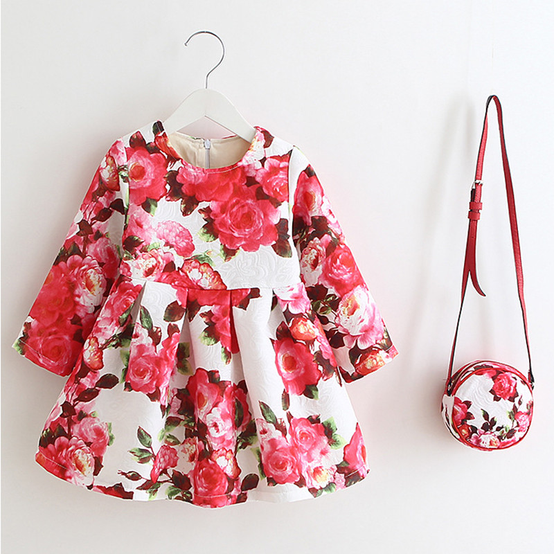 classy-roses-pink-kids-dress-with-bag