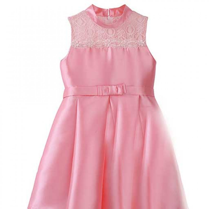 gracious-satin-pink-kids-party-dress