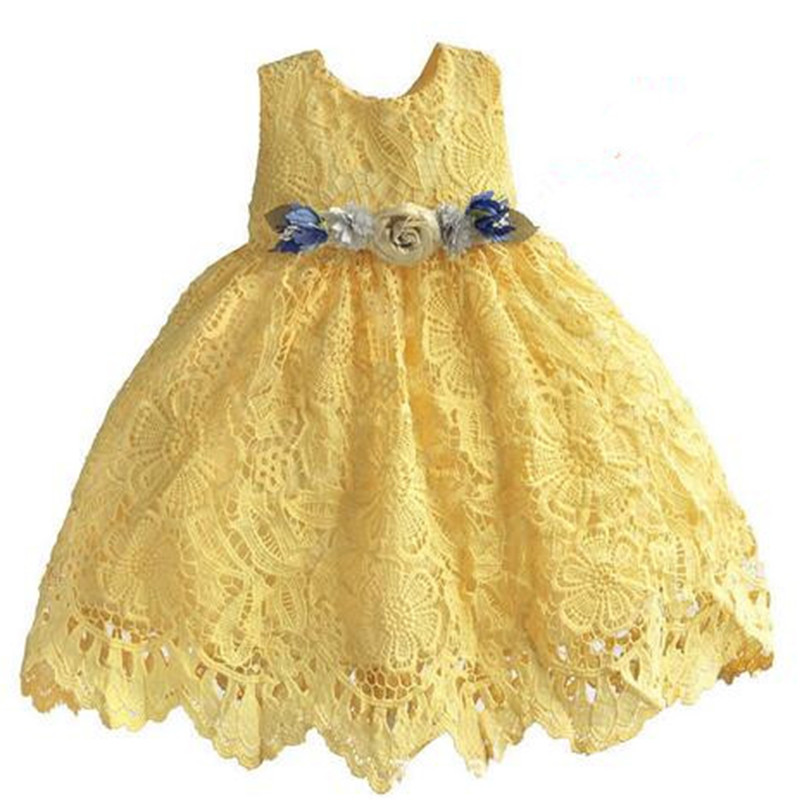 Yellow Stylish Bella Summer Kids Dress
