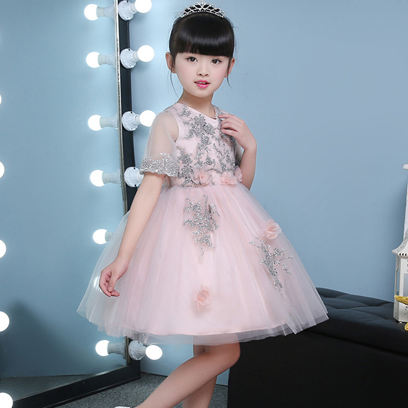 silver-embellished-lovely-peachy-kids-party-dress2