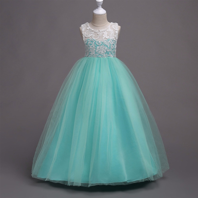 mint_white_lace_kids_gown1