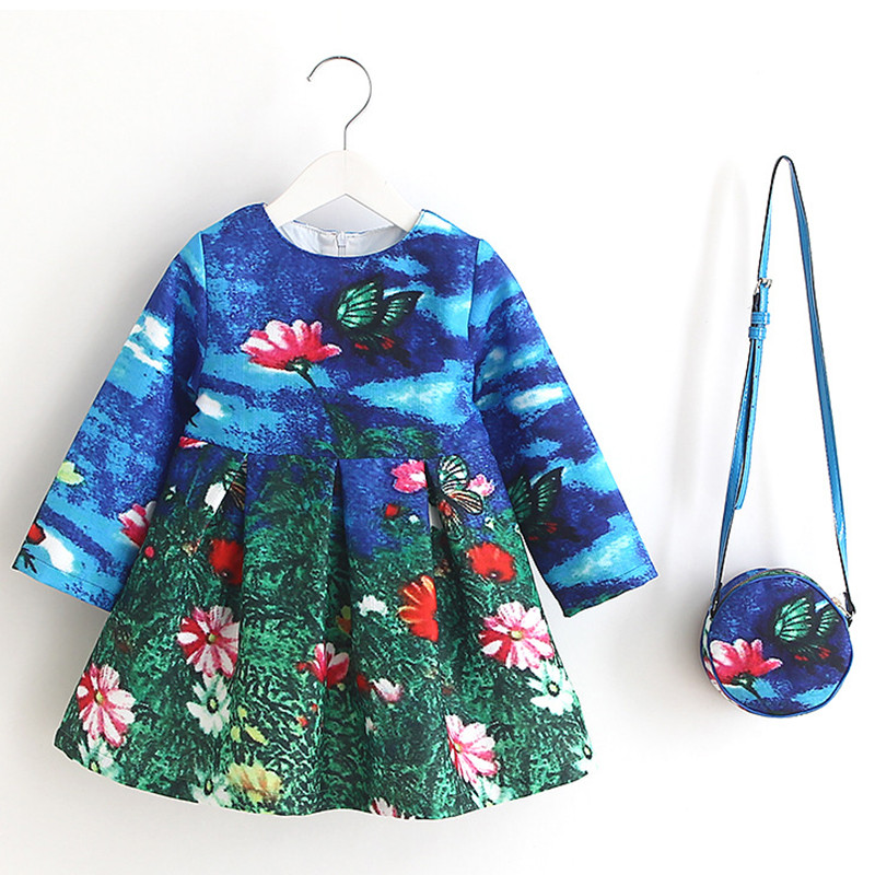 butterfly-_-flowers-printed-kids-dress-with-bag
