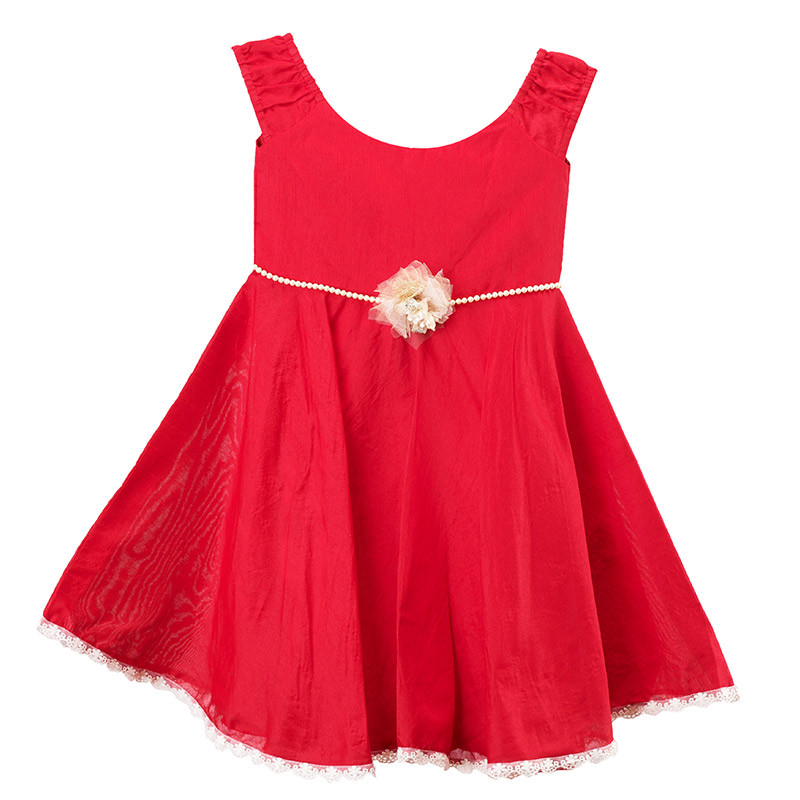 pink_cow_bright_red_kids_party_dress2