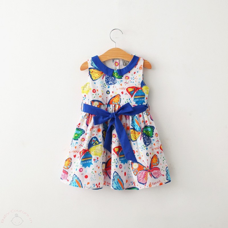 Festival Of Colours Butterfly Summer Dress