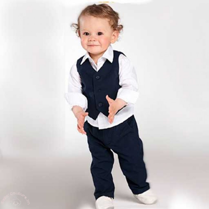 Royaume-Uni New Baby Boy Sailor Combi vêtements surpyjama Summer Birthday Party Outfit 