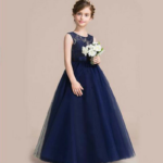 4 Blue Party Wear Dresses at Babycouture
