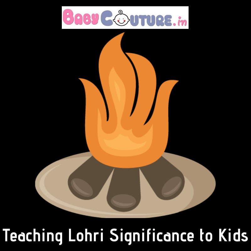 teaching Lohri significance to kids