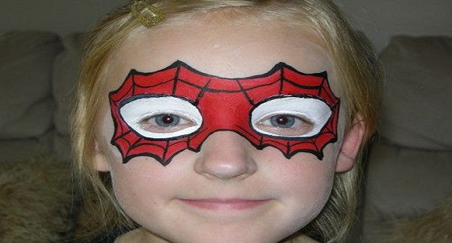 Spiderman face mask