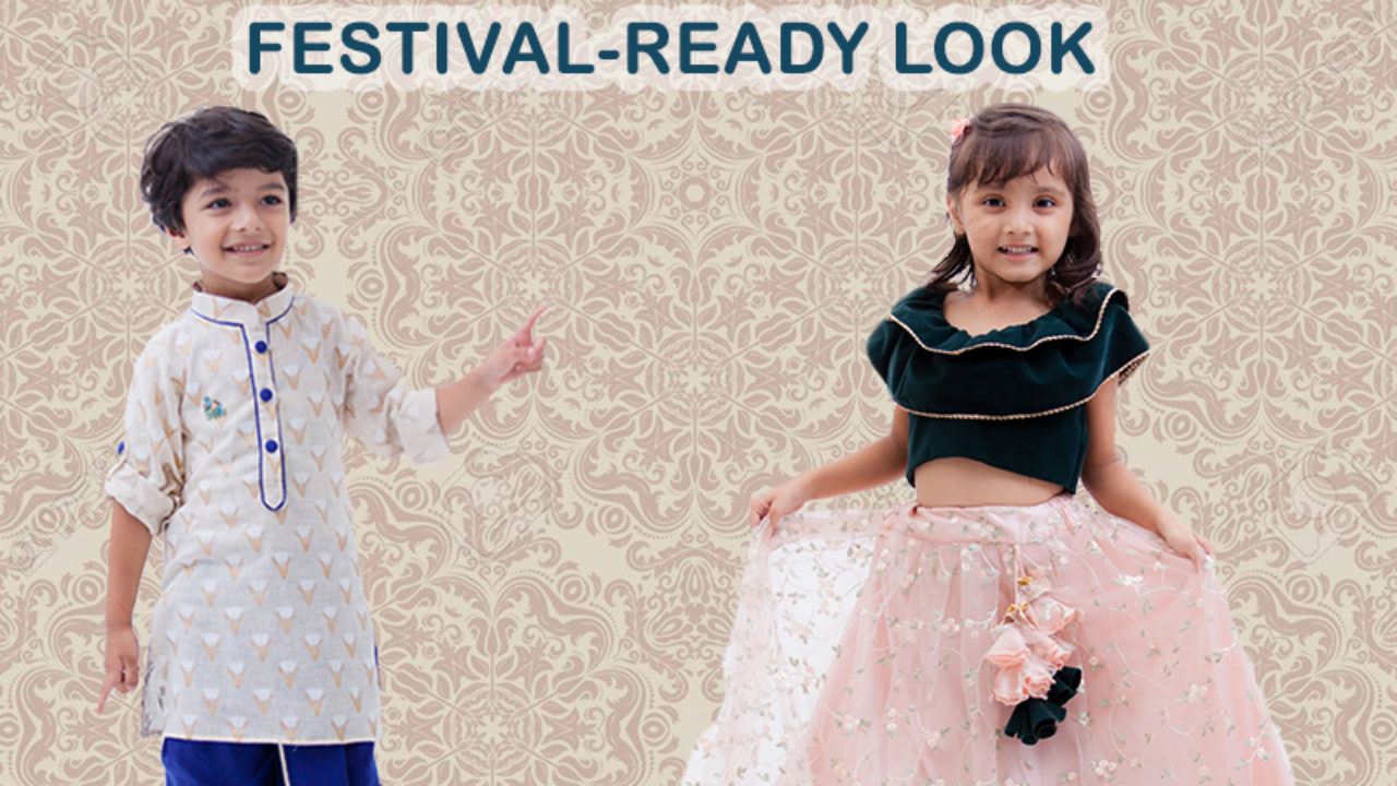 9 Beautiful Traditional Dresses to Give Your Kids a Festive Look ...