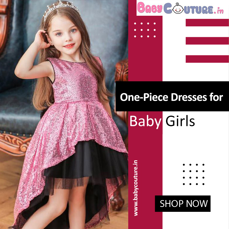 8 One Piece Party Wear Dresses For Baby Girls Babycouture In