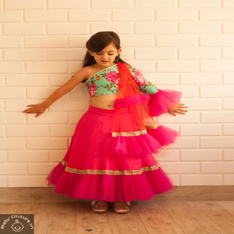 baby girl dresses for birthday, baby girl ethnic wear, baby girl party dresses online, dress up a Western dress, Indo western dress code for kids, Indo Western Dresses, kids fashion 2020, kids traditional dresses, kids traditional wear, kids wear design, latest trends, traditional wear for girls