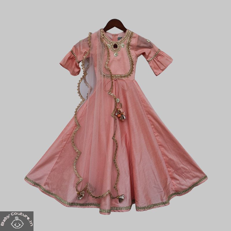 Cotton Silk Anarkali Dress