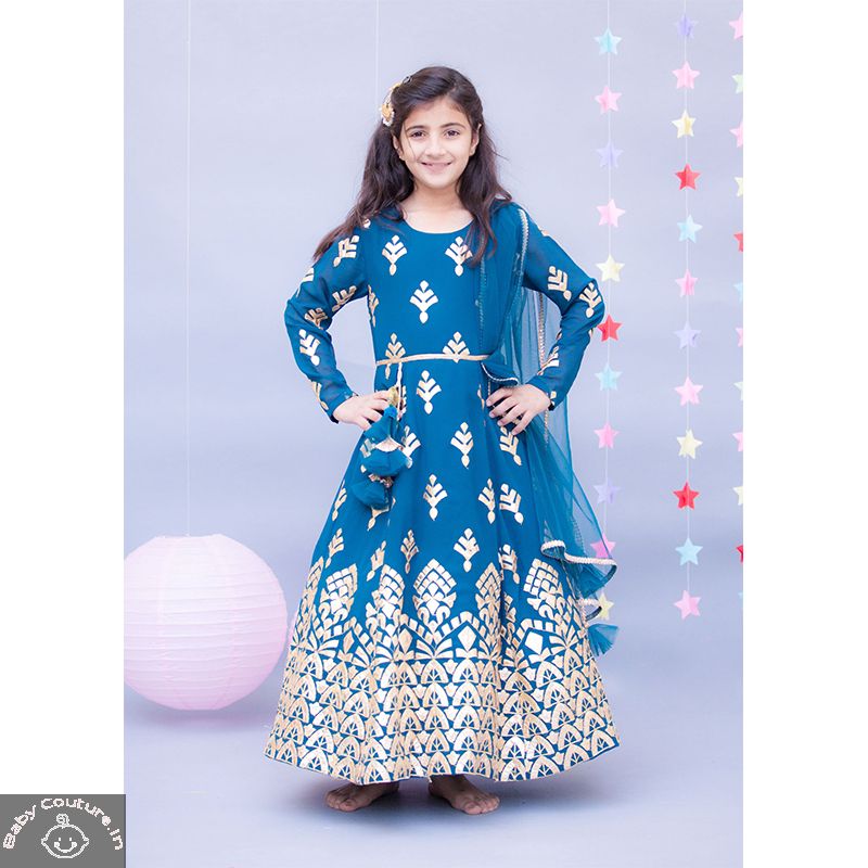 Embroidered Anarkali Dress