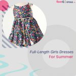 Winsome Full-Length Girls Dresses for Summer Outings