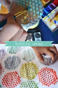 Bubble Wrap Paint