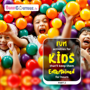 Best Learning Activities For Kids at Home - Baby Couture India