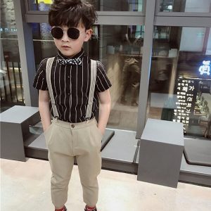 Little Kids Suspender with Pants