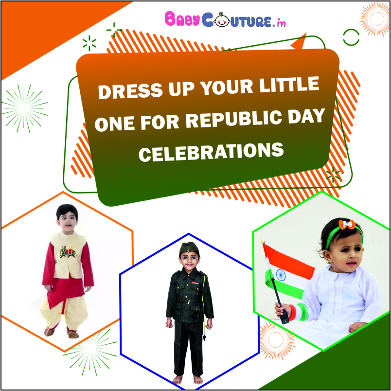Dress up your little one for Republic Day Celebrations